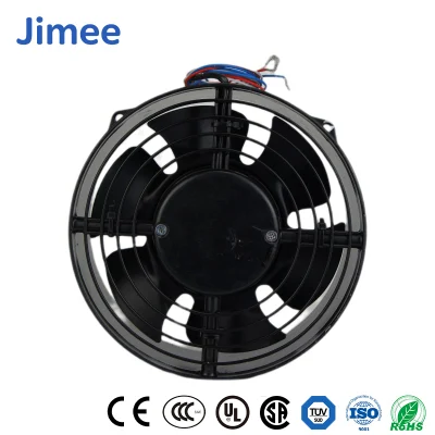 Jimee Motor Cina Ventilatori a lobi rotanti Fornitori Materiale plastico PP Jm8025b2hl 80 * 80 * 25mm Soffiatori assiali AC Soffiatori centrifughi ad alta velocità personalizzati