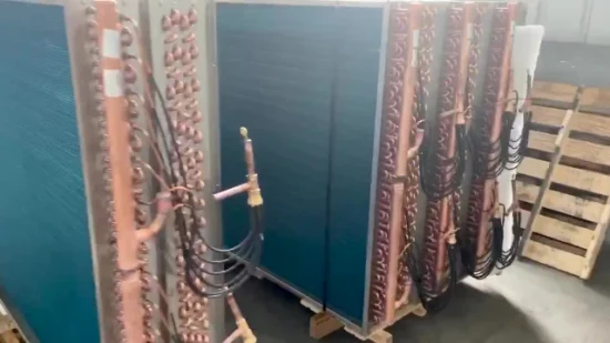 Evaporatore a piastre in alluminio con tubo in rame a spirale dello scambiatore di calore più venduto in fabbrica